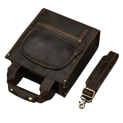 Brown Templar Messenger Bag