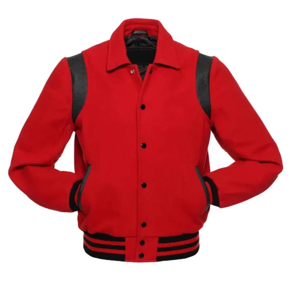 Red-&-Black-Leather-Varsity-Jacket