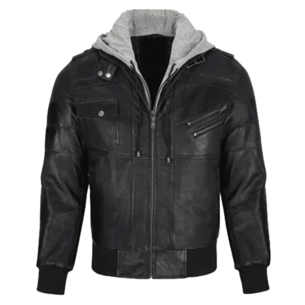 Black Arctic Hooded Jacket