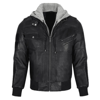 Black Arctic Hooded Jacket