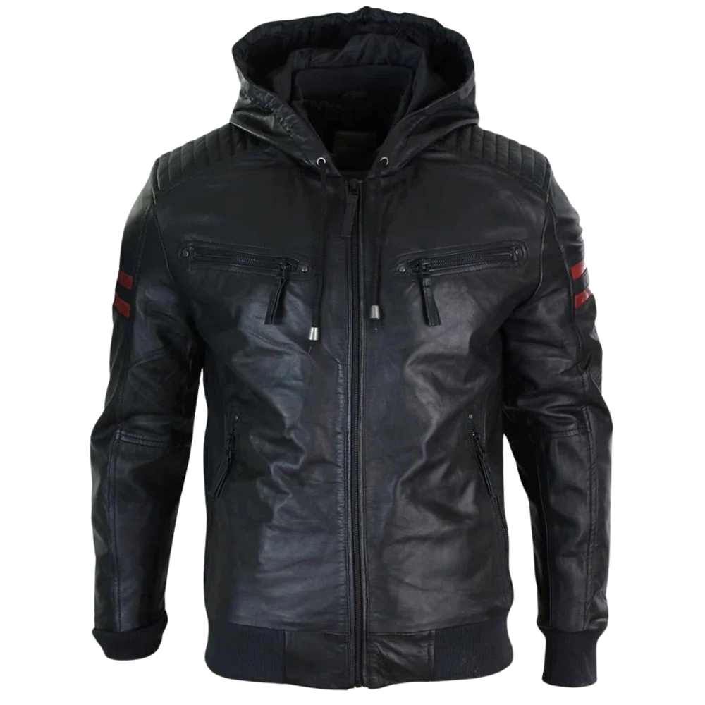 Black Dagger Hooded Jacket