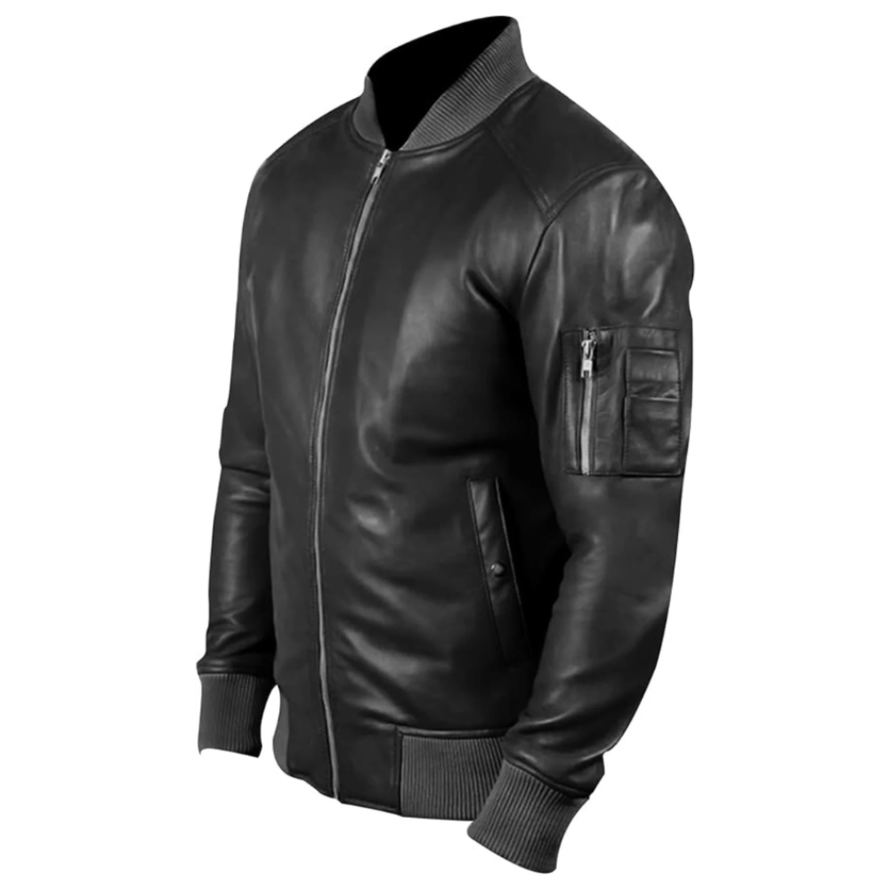 Black Edge Biker Jacket