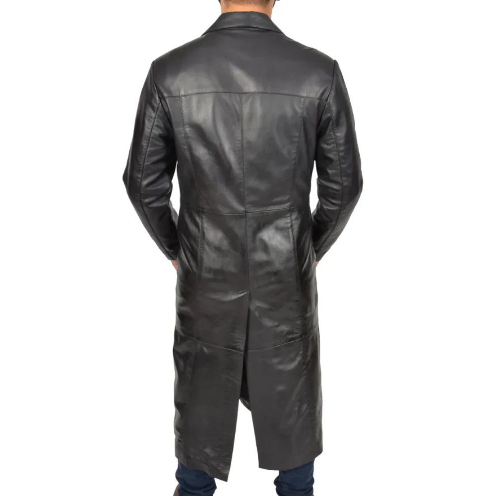 Black Equinox Trench Coat