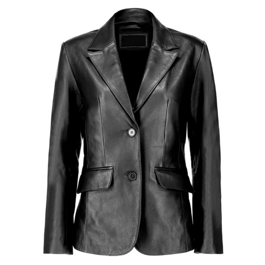 Black-Halo-Leather-Blazer