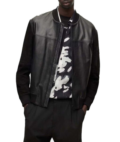 Black Inferno Bomber Jacket