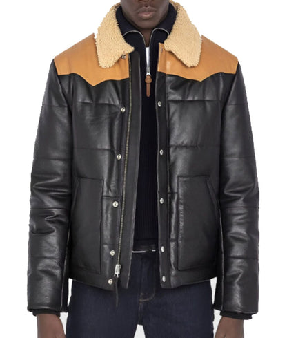 Black Kodiak Faux Shearling Jacket