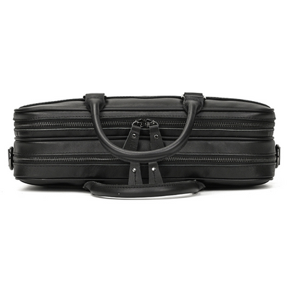 Black Leather Executive Briefcase