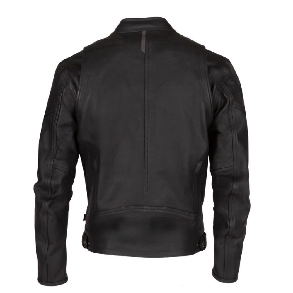 Black Maverick Motorcycle Jacket