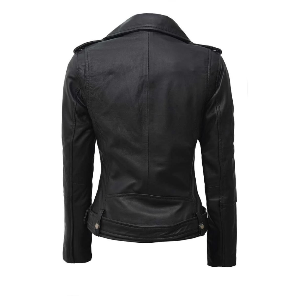 Black Mystique Biker Jacket