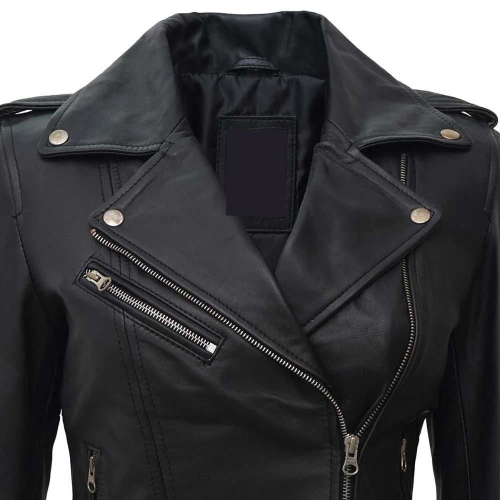 Black Mystique Biker Jacket