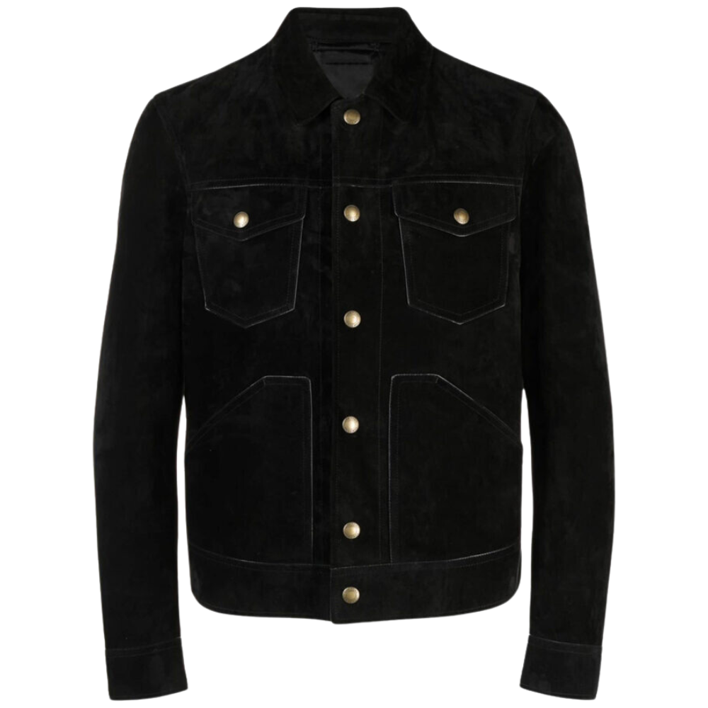 Black Onyx Suede Jacket