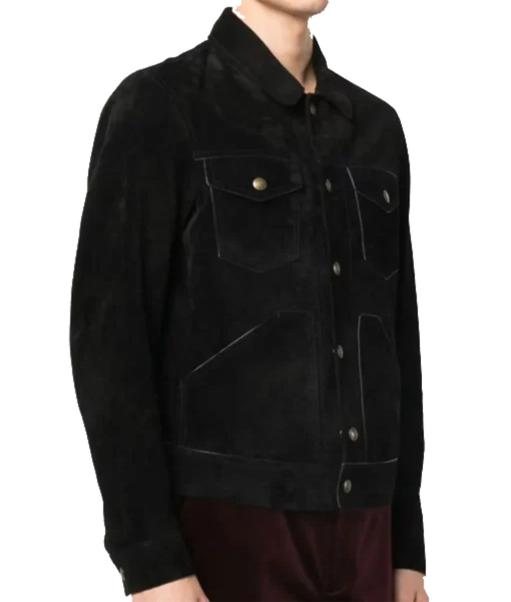 Black Onyx Suede Jacket