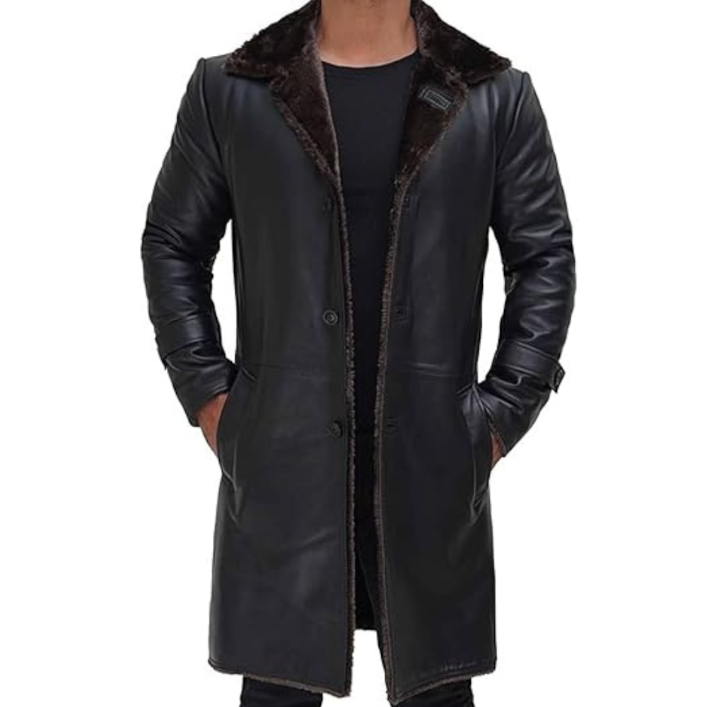 Black Prowler Faux Shearling Jacket