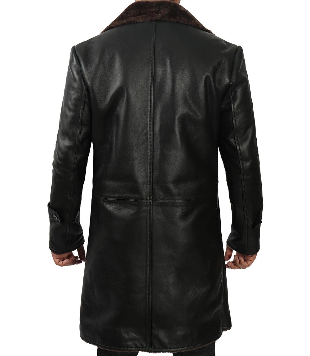 Black Prowler Faux Shearling Jacket