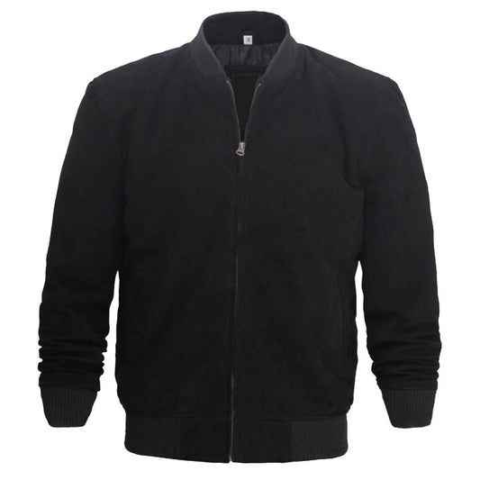 Black Raven's Wing Suede Jacket