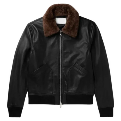 Black Rogue Faux Shearling Jacket