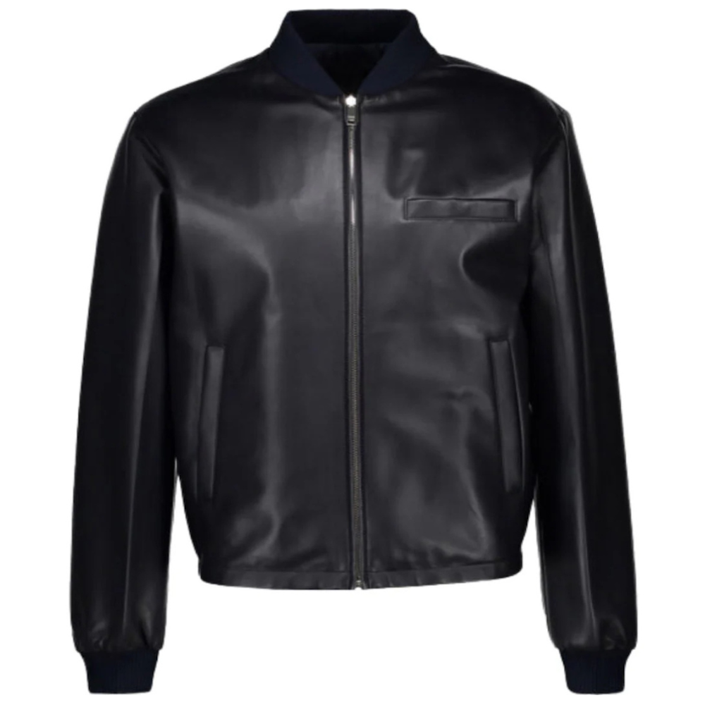 Black Sabre Bomber Jacket