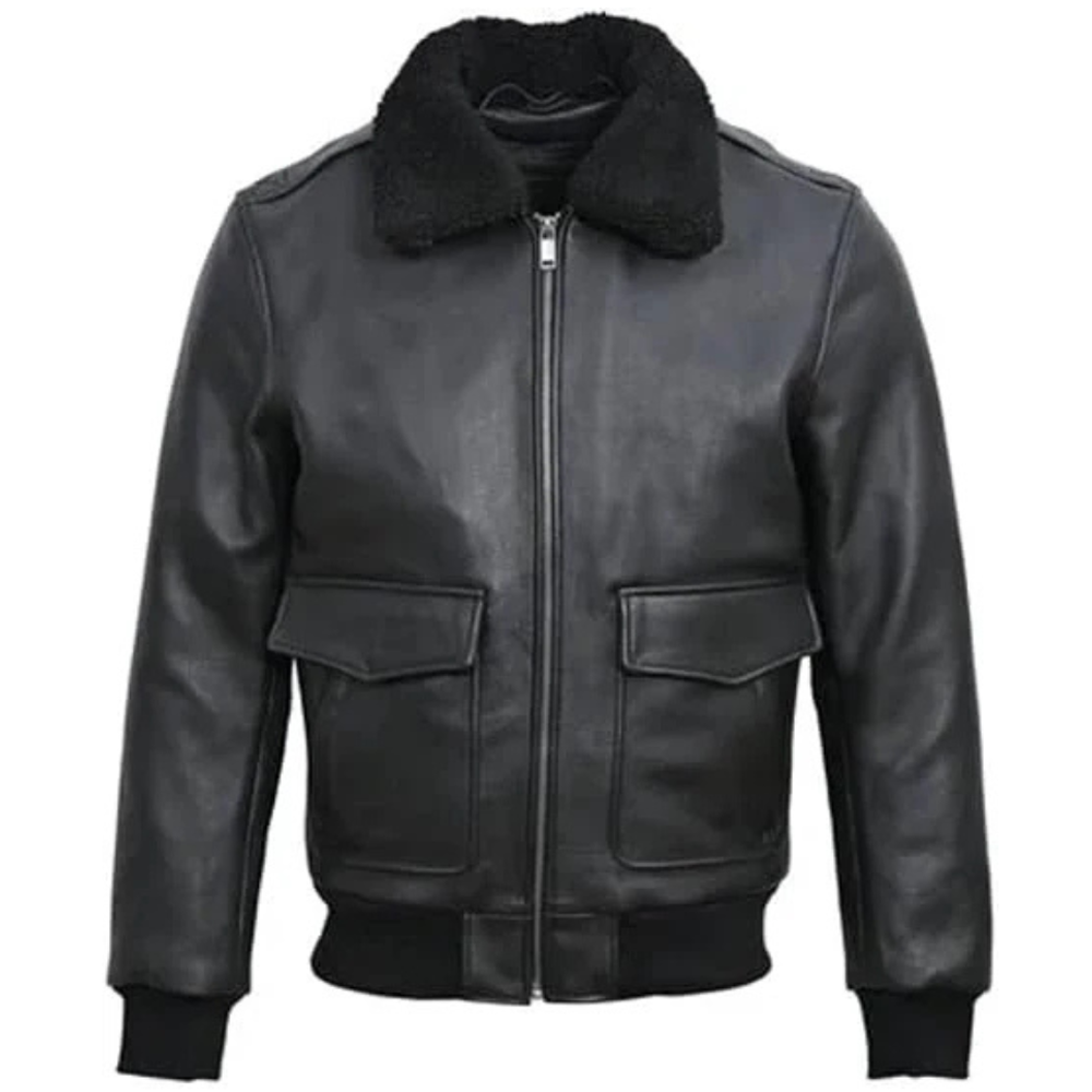 Black Sentinel Faux Shearling Jacket