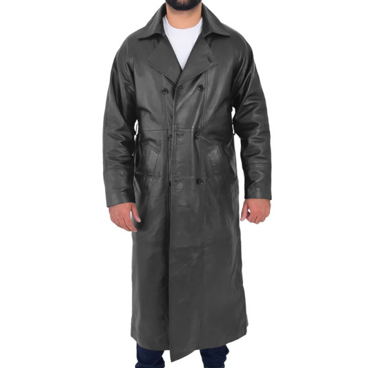 Black Sentry Trench Coat