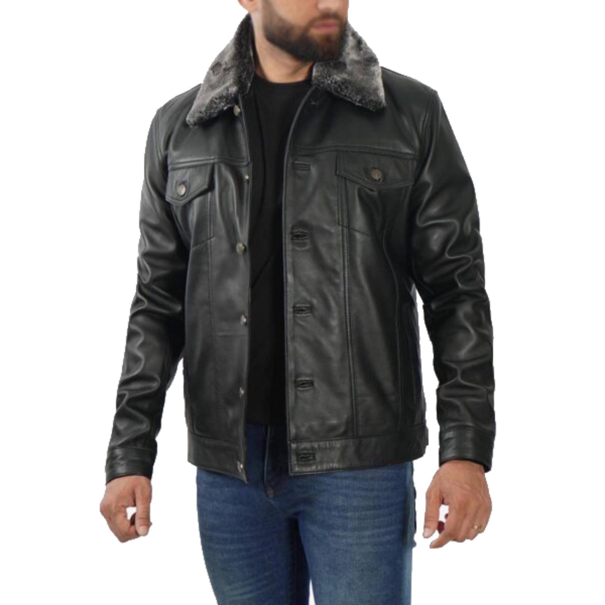  Classic Lambskin Leather Jacket 