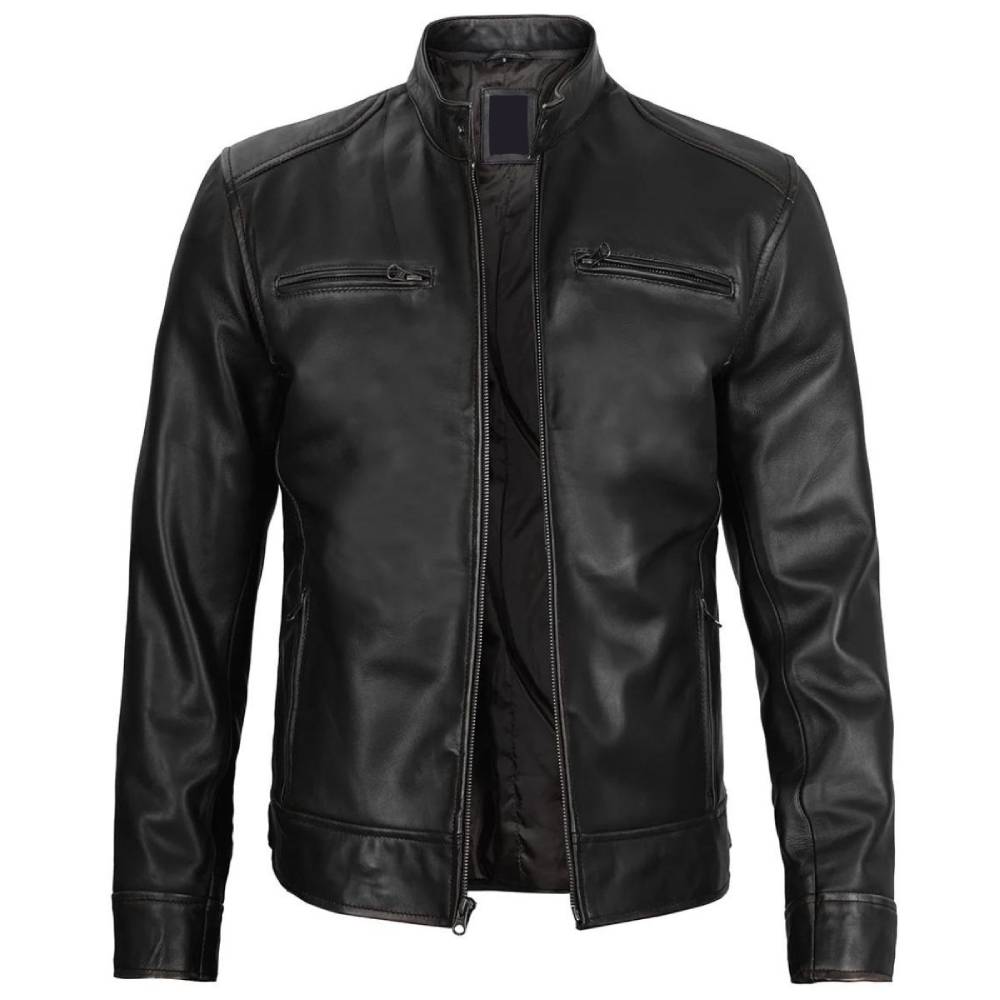 Black Stealth Racer Jacket
