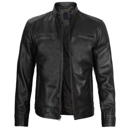 Black Stealth Racer Jacket
