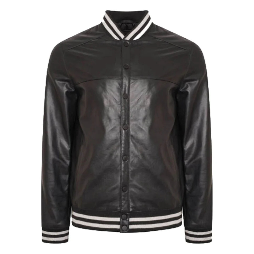 Black Strider Bomber Jacket