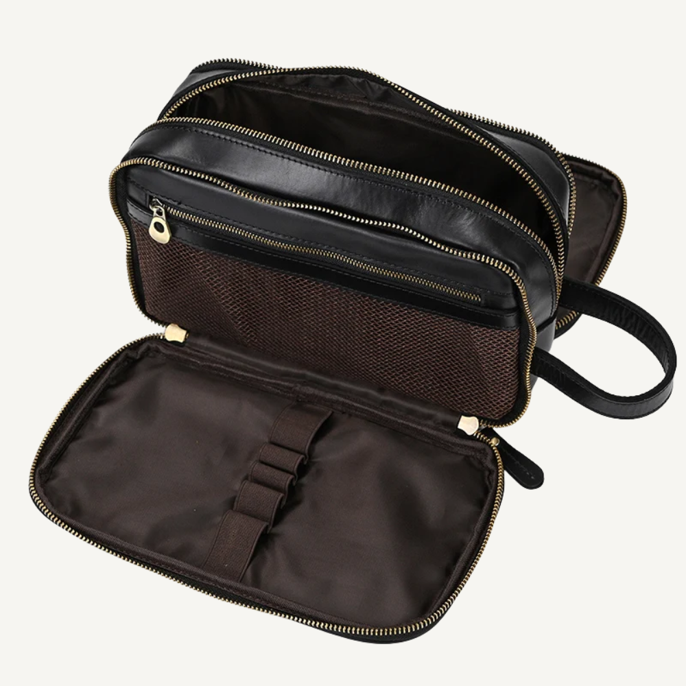 Black Terra Toiletry Bag