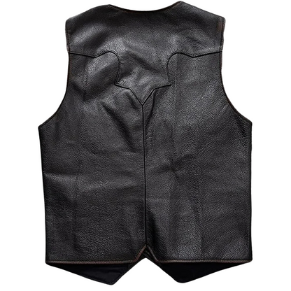 Black Vintage Vest