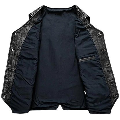 Black Vintage Vest