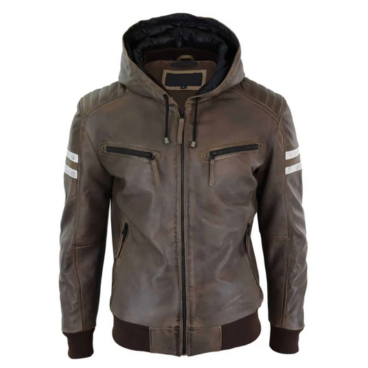 Brown-Outlaw-Hooded-Jacket