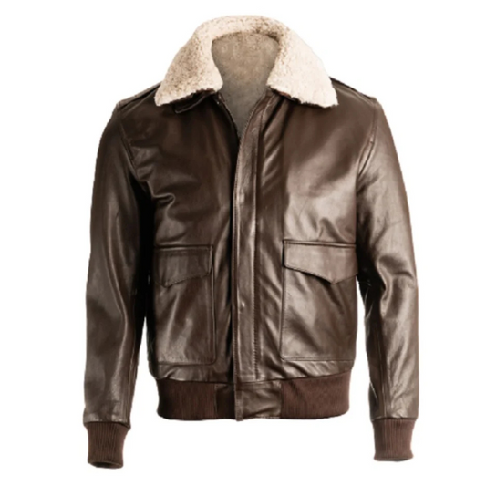 Brown-Pilot-Warrior-Leather-Jacket---Rugged-Aviator-Style