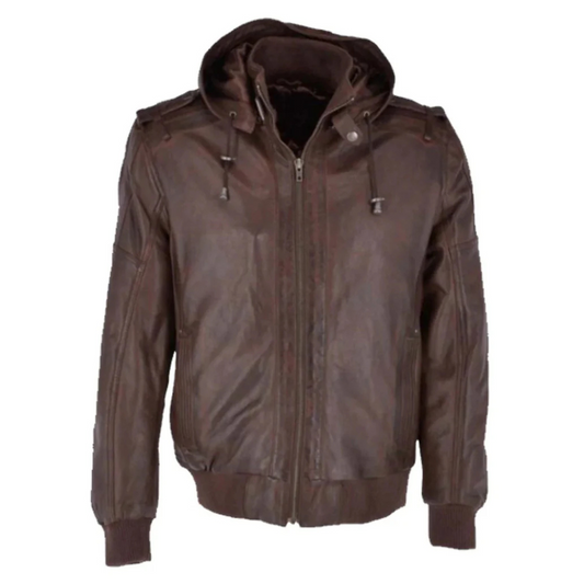 Brown Bear Hooded Jacket
