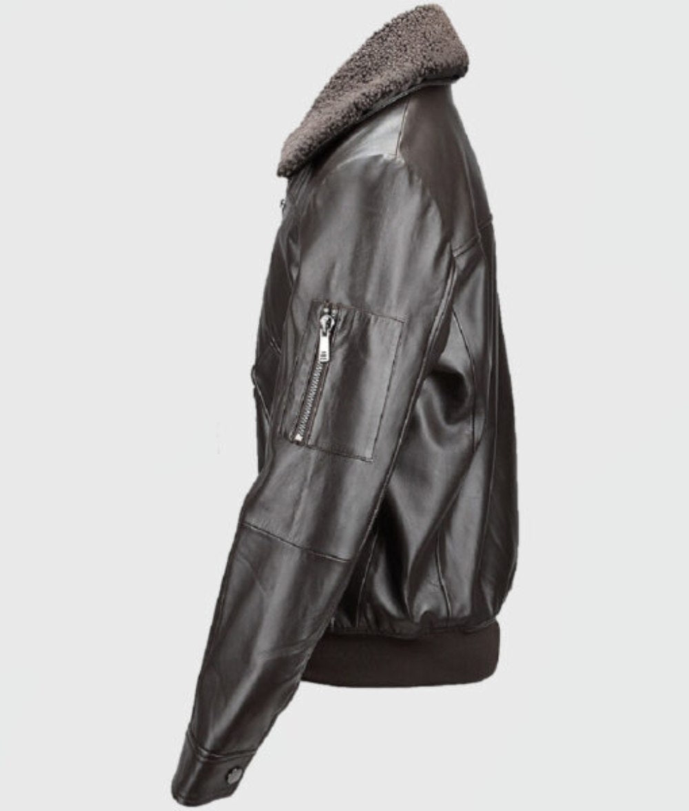 Brown Bruiser Bomber Jacket