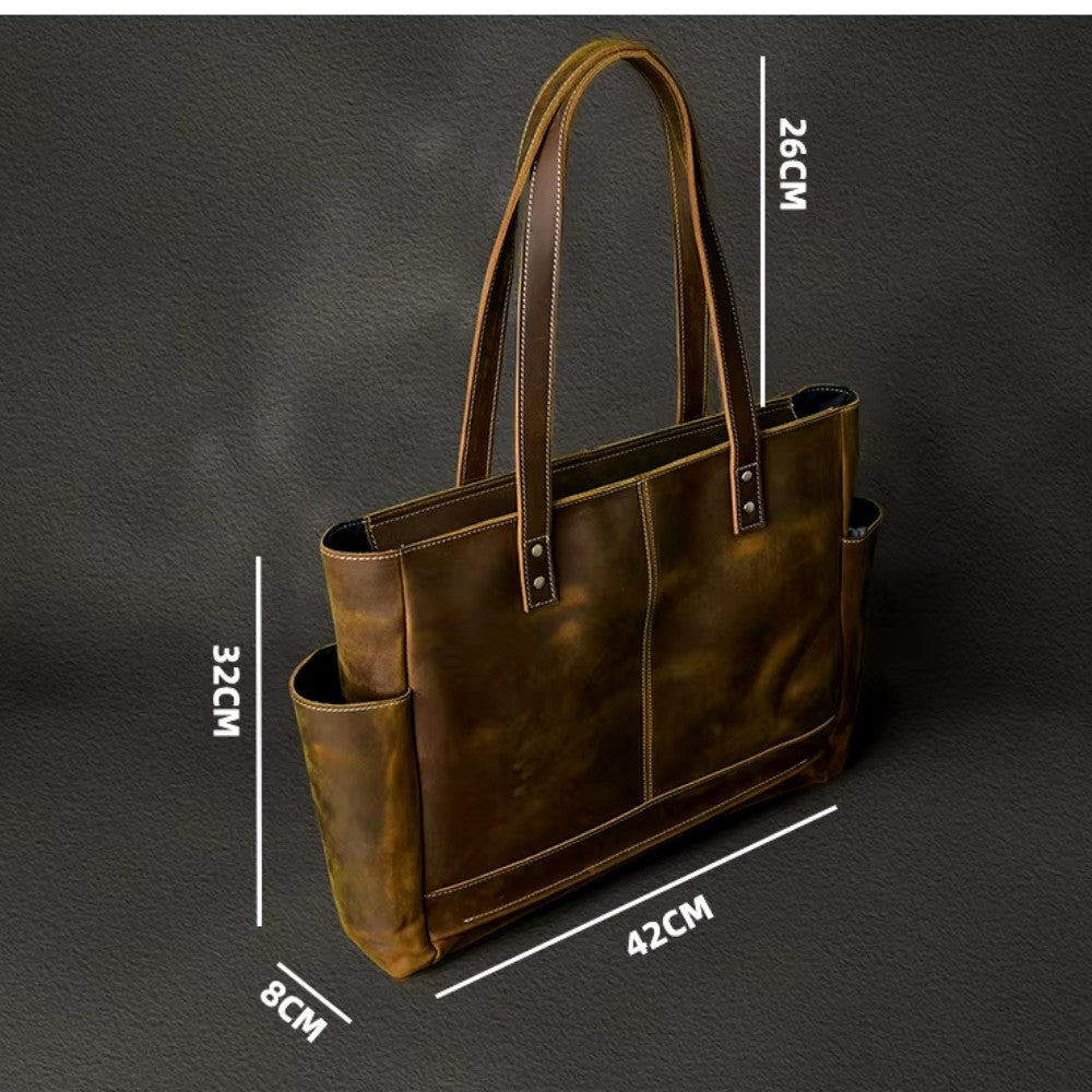 Brown Canyon Leather Tote Bag