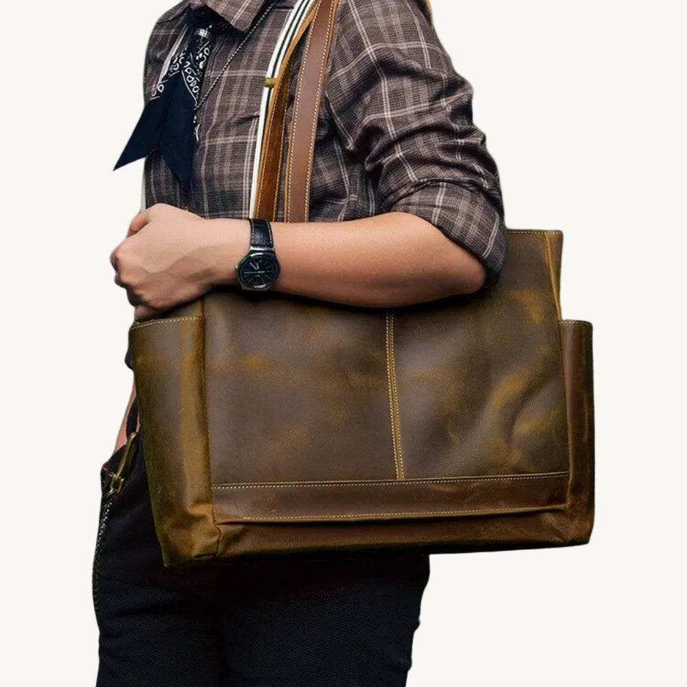 Brown Canyon Leather Tote Bag
