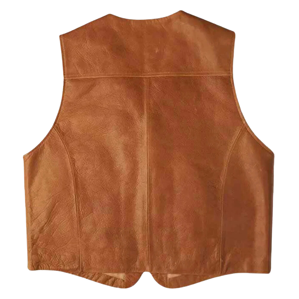 Brown Cowboy Vest