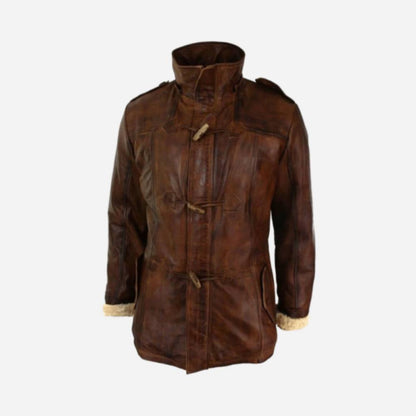 Brown Coyote Hooded Jacket