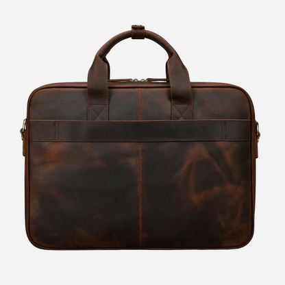 Brown Leather Executive Briefcase