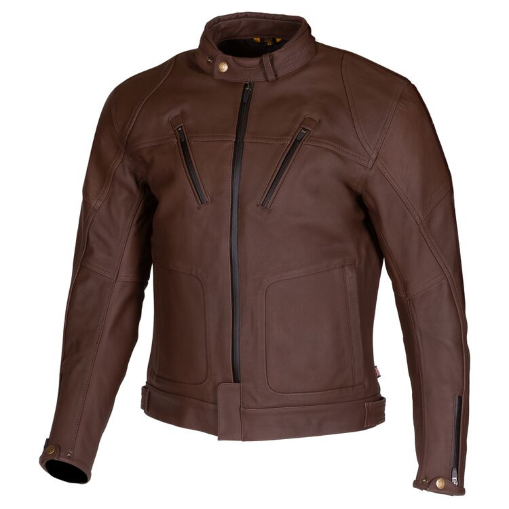 Brown Maverick Motorcycle Jacket