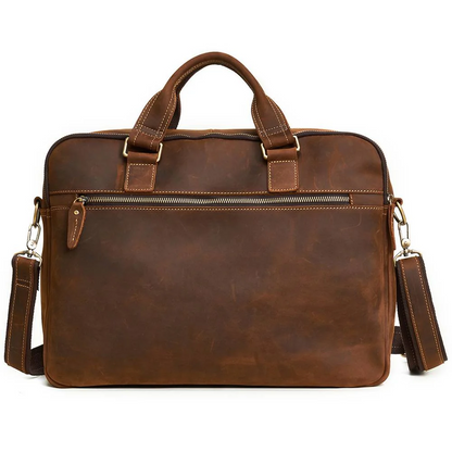 Brown Posh Leather Briefcase