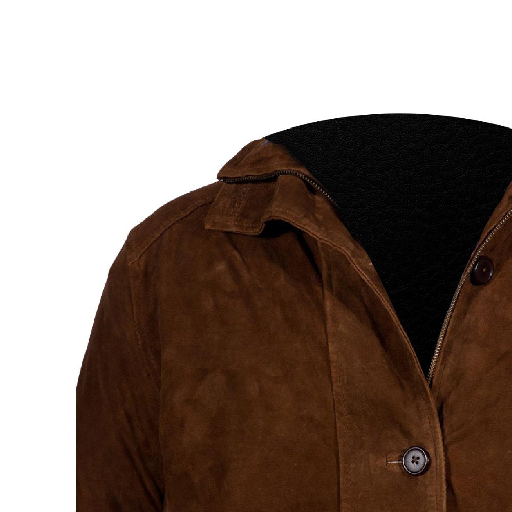 Brown Sheriff Suede Jacket