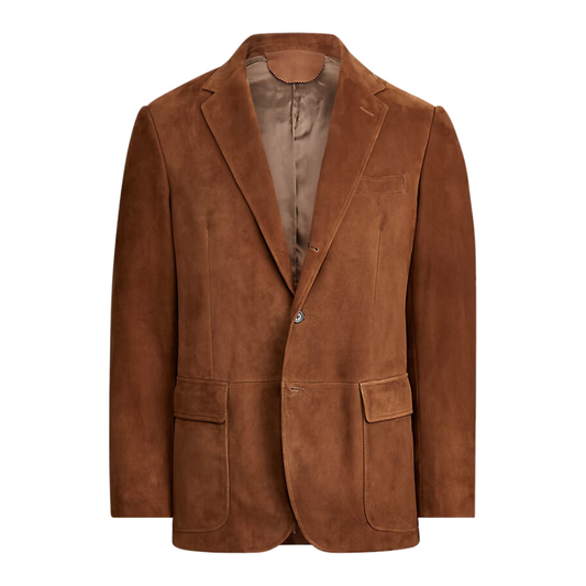 Brown-Suede-Meridian-Blazer---Classic-Casual-Leather-Blazer