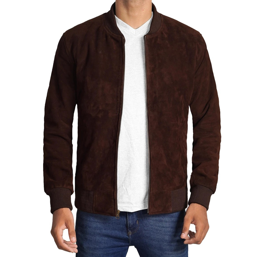 Brown Trekker Suede Jacket
