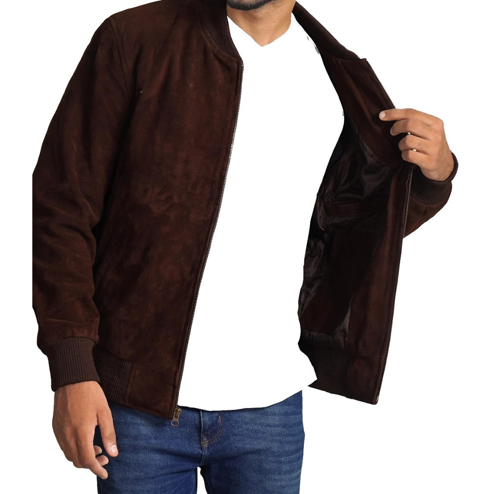 Brown Trekker Suede Jacket