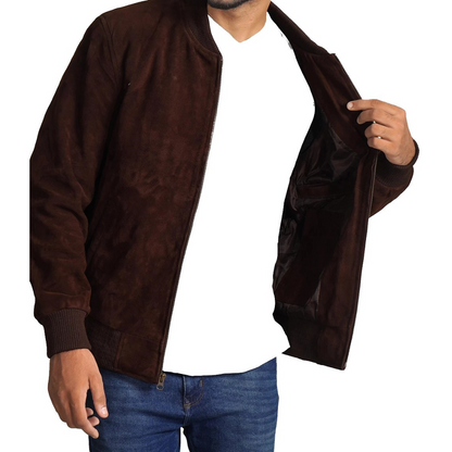 Brown Trekker Suede Jacket