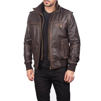 Brown Vintage Voyager Jacket