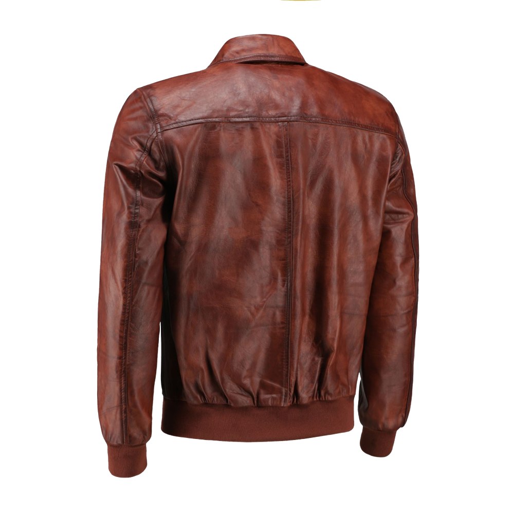 Brown Viper Polo Bomber Jacket