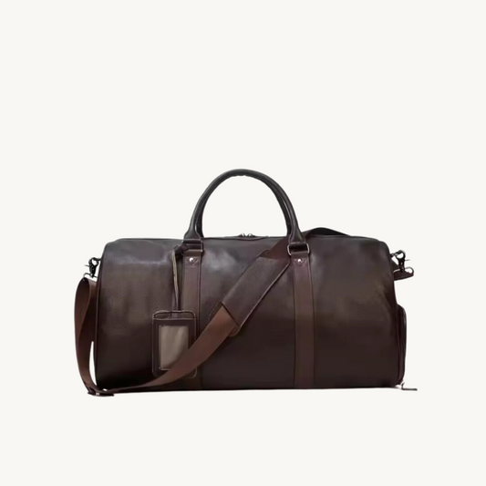 Brown Weekender Bag