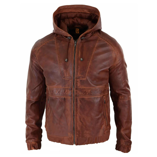 Classic-Cavalry-Brown-Hooded-Jacket